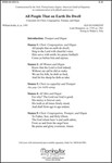All People That on Earth Do Dwell (Choral Score)