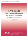 2 Hymns In Honor Of The Blessed Sacramen
