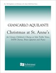 Christmas at St. Anne's (Full/choral score)