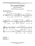 Ave verum Corpus