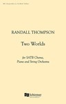 Five Love Songs: 3. Two Worlds (Full Score)