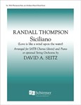 Siciliano (Love is like a wind upon the water) (Choral Score)