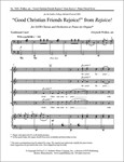 Rejoice!: 3. Good Christian Friends Rejoice! (Choral Score)