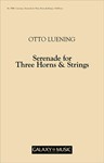 Serenade for Three Horns and Strings (Additional Full Score)