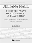 Thirteen Ways of Looking at a Blackbird