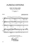 Sing to the Lord