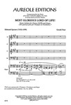 Most Glorious Lord of Life