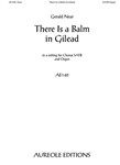 There Is A Balm In Gilead
