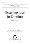 Exsultate Justi