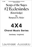 #2 Ecclesiastes (Knowledge) (Choral Score)