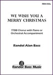We Wish You a Merry Christmas (Choral Score)