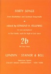 Forty Songs from Elizabethan and Jacobean Song Books, Book 2