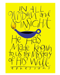 In All Wisdom notecard (20/pack)