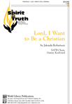 Lord, I Want to Be a Christian