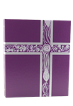 Ceremonial Binder Series 1 - Purple/Lavender with SILVER FOIL