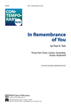 In Remembrance of You