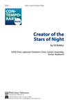 Creator of the Stars of Night