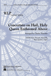 Concertato on Hail Holy Queen Enthroned