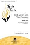 Lord, Let Us See Your Kindness