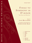 Finale to Symphony in D Minor: "La Casa del Diavolo" - Full Score and Parts