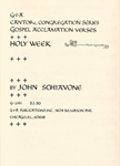 Gospel Acclamation Verses for Holy Week