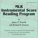 MLR Instrumental Score Reading Program - Workbook