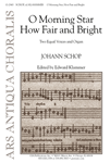 O Morning Star, How Fair and Bright