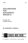 Acclamations for Eucharistic Prayer III
