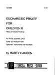 Eucharistic Prayer for Children II