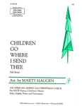 Children, Go Where I Send Thee - Full Score