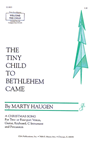 The Tiny Child to Bethlehem Came