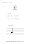 Two Songs from South Africa