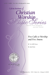 Five Calls to Worship and Five Amens