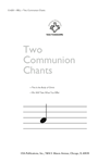 Two Communion Chants