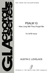 Psalm 13  How Long Wilt Thou Forget Me