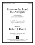 Concertato on Praise the Lord the Almighty