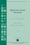 Egressus Jesus secessit
