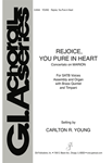 Rejoice, You Pure in Heart