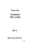 Worship the Lord - Set 1