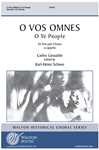 O Vos Omnes (SSATB)