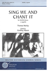 Sing We and Chant It