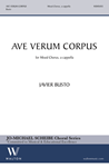 Ave Verum Corpus - SATB