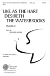 Like as the Hart Desireth the Waterbrook
