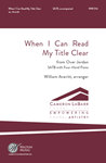 When I Can Read My Title Clear - from Over Jordan