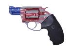 CHARTER ARMS 23872 OLD GLORY 38SPC RED/WHT/BL 2 RUBBER GRIPS 2 5 SHOT