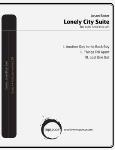 Lonely City Suite - Suite For Snare Drum In Three Movements