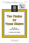 2 Psalms For Young Singers