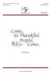 Come Ye Thankful People Come