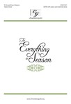 To Everything a Season