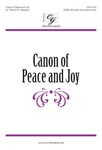 Canon of Peace and Joy